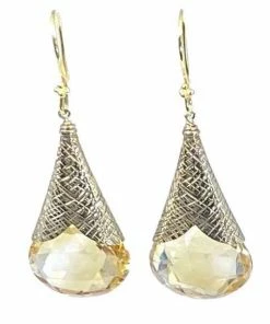 Gigi Kaufman Jewelry Gifts By Recipient Large Citrines Cone Earrings