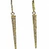 Gigi Kaufman Jewelry Gifts By Recipient Gold And CZ Skinny Earrings
