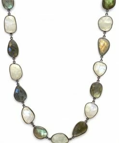 Gigi Kaufman Jewelry Labradorite & Moonstone Necklace Gifts By Recipient
