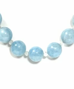 Gigi Kaufman Jewelry Gifts By Recipient Aquamarine And Moonstone Necklace With Moonstone Charm