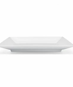 Q Home White Square Melamine Dinner Plate Gifts By Occasion