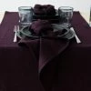 Linen Me Aubergine Linen Napkin
