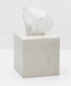 Pigeon & Poodle Host/Hostess Bath Collection (White Faux Horn)