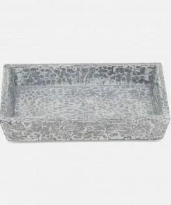 Pigeon & Poodle Host/Hostess Bath Collection (Silver And White Lacquered Eggshell)