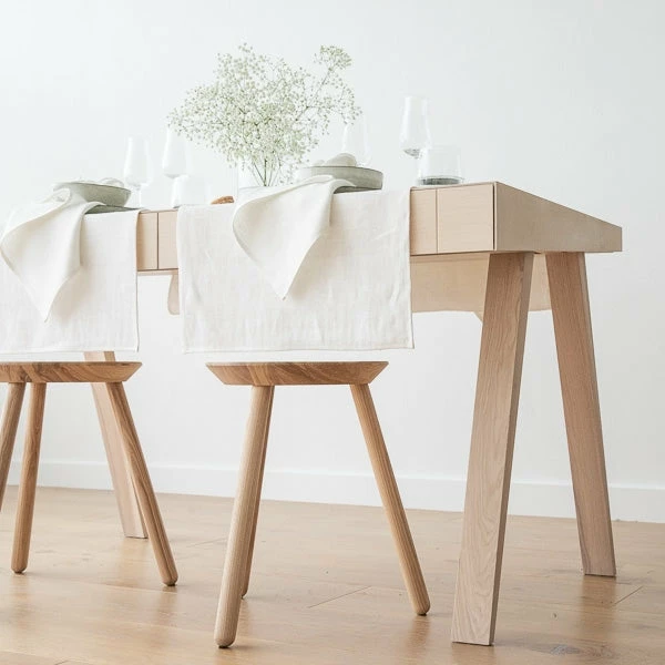 Linen Me Off White Linen Napkin Linen Me Off White Linen Napkin