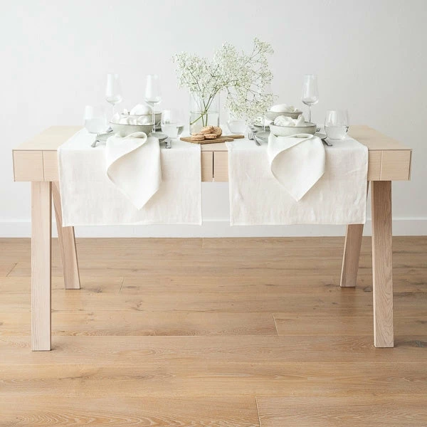 Linen Me Off White Linen Napkin Linen Me Off White Linen Napkin