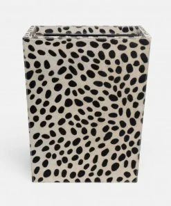 Pigeon & Poodle Father's Day Waste Basket Dalmation Print Hide On Hair (Rectangular)