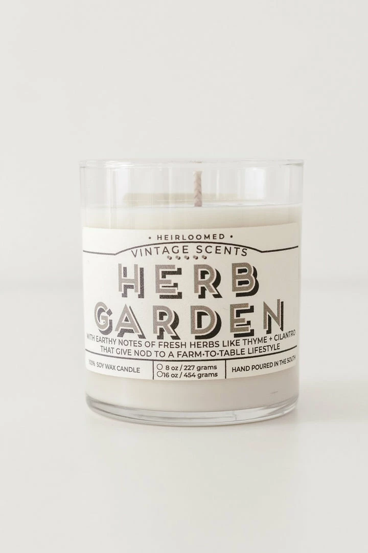 Heirloomed Collection Herb Garden Candle Heirloomed Collection Herb Garden Candle