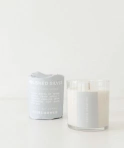 Gifts By Occasion Heirloomed Collection Polished Silver Candle