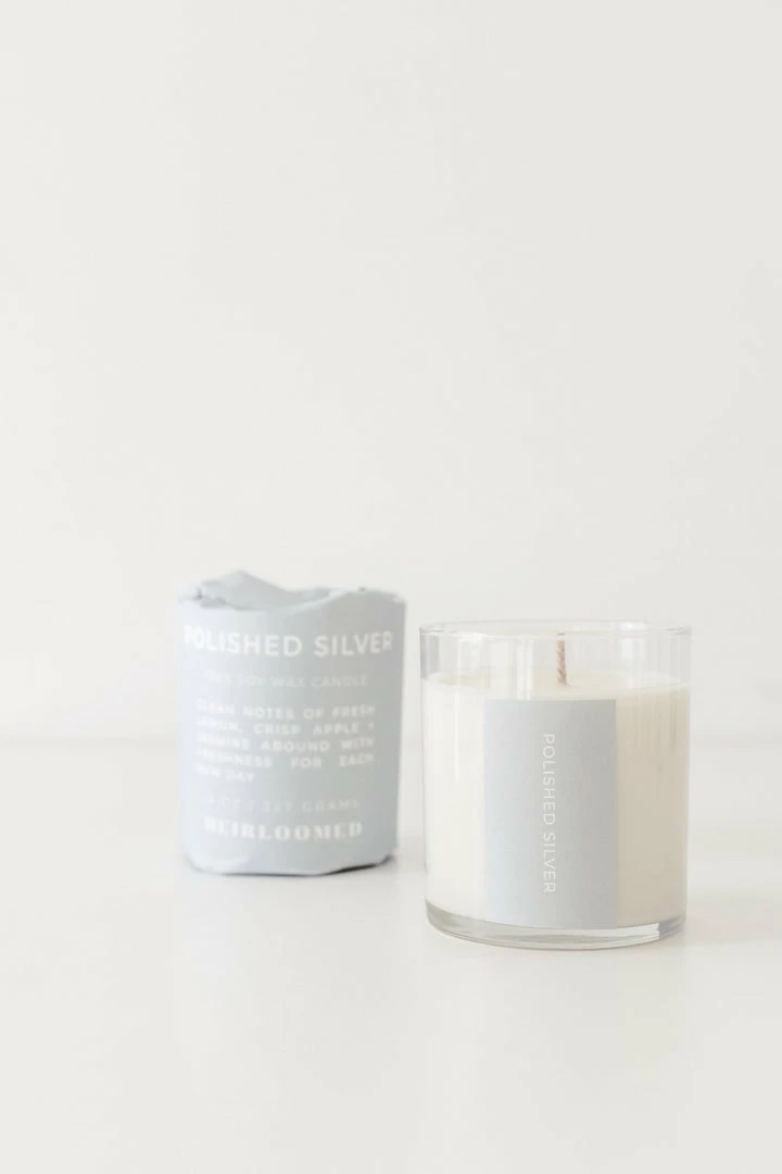 Gifts By Occasion Heirloomed Collection Polished Silver Candle Gifts By Occasion Heirloomed Collection Polished Silver Candle