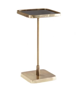Arteriors ACCENT TABLE VINTAGE BRASS SQUARE Gifts By Occasion