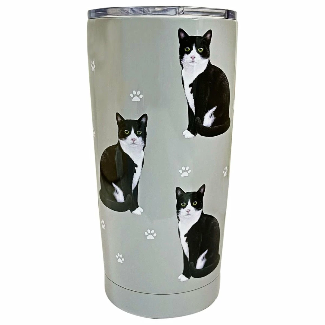 E&S IMPORTS INC BLACK & WHITE CAT SERENGETI ULTIMATE TUMBLER E&S IMPORTS INC BLACK & WHITE CAT SERENGETI ULTIMATE TUMBLER