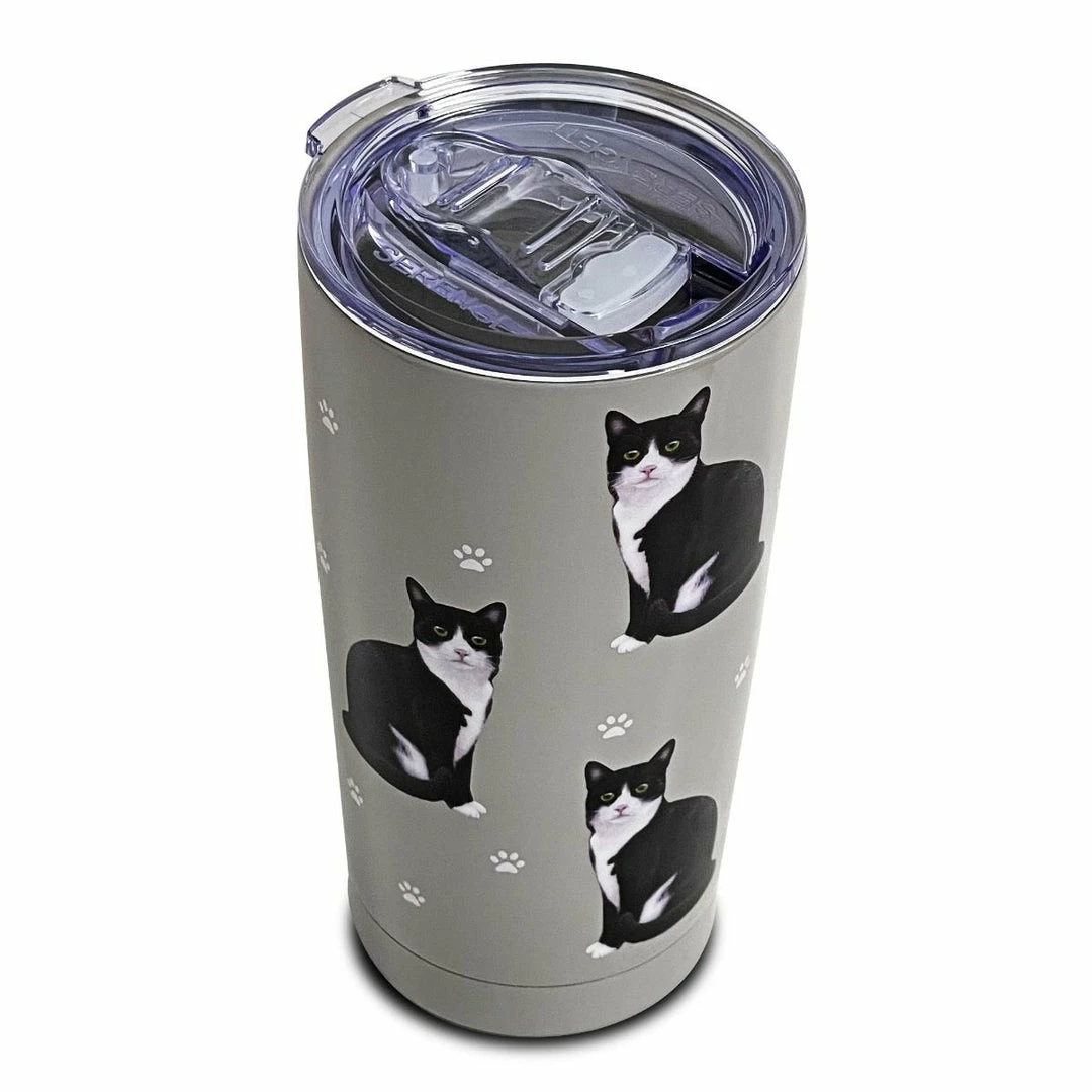 E&S IMPORTS INC BLACK & WHITE CAT SERENGETI ULTIMATE TUMBLER E&S IMPORTS INC BLACK & WHITE CAT SERENGETI ULTIMATE TUMBLER