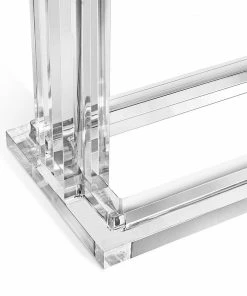 Interlude TABLE ACRYLIC AND GLASS Side Tables