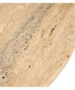 Interlude Side Tables SIDE TABLE TRAVERTINE