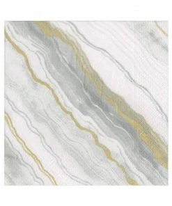 Caspari Gifts By Occasion Marble Paper Luncheon Napkins