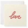 Karen Adams Design "LOVE INDIVIDUAL GIFT ENCLOSURE" MINI CARD Gifts By Occasion