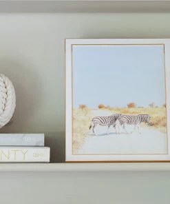 Addison Ross Frame Enamel White And Gold - Available In 3 Sizes