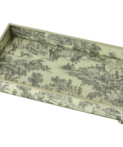 JM Piers BLACK TOILE TRAY Gifts By Occasion