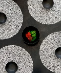 Chilewich Placemat Metallic Lace Round Placemat (Available In 2 Colors) Gifts By Occasion