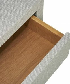 Interlude BEDSIDE CHEST LIGHT GREY