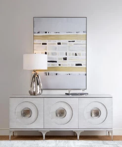 John Richard SIDEBOARD FOUR DOOR GREY OAK