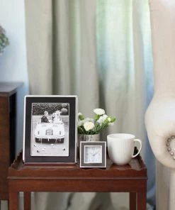 Addison Ross Gifts By Occasion Frame Enamel Curved Black And Silver