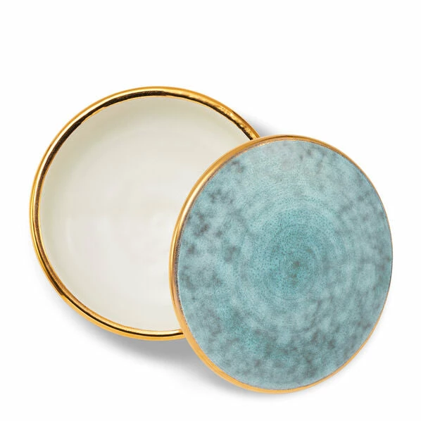 Aerin CALINDA BOX BLUE GROTTO Aerin CALINDA BOX BLUE GROTTO