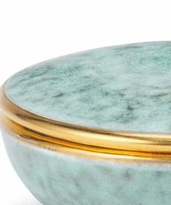 Aerin CALINDA BOX BLUE GROTTO 2 Aerin CALINDA BOX BLUE GROTTO