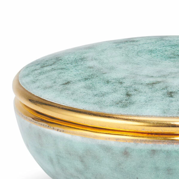 Aerin CALINDA BOX BLUE GROTTO Aerin CALINDA BOX BLUE GROTTO