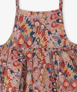 NATALYS Baby Dress Terracotta