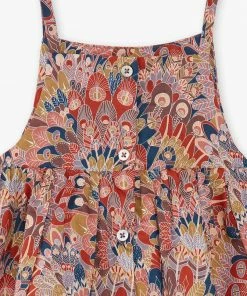 NATALYS Baby Dress Terracotta