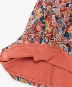 NATALYS Baby Dress Terracotta