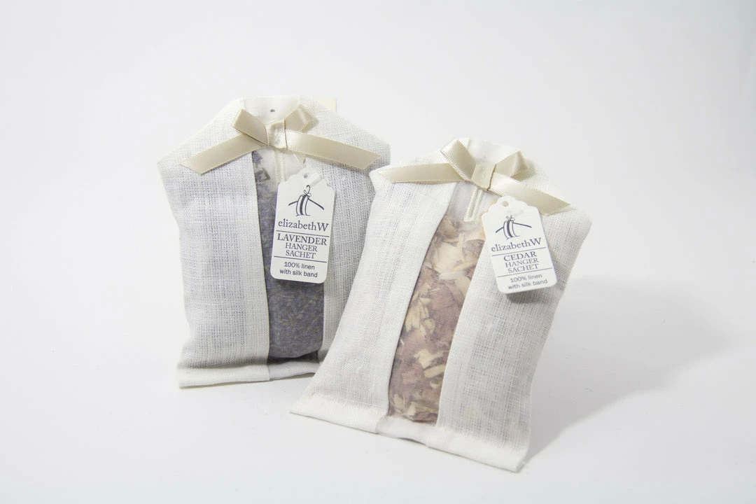 Elizabeth W Ivory Scented Hanger Sachet (Available In 2 Scents) Elizabeth W Ivory Scented Hanger Sachet (Available In 2 Scents)