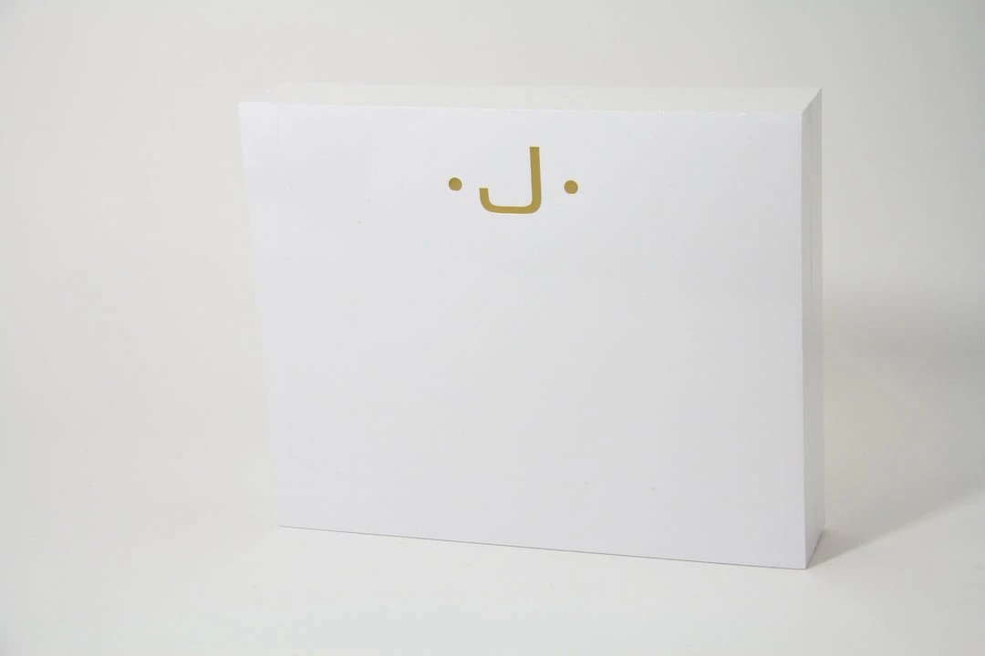 Black Inc CA NOTEPAD LUXE INITIAL GOLD FOIL Gifts By Occasion Black Inc CA NOTEPAD LUXE INITIAL GOLD FOIL Gifts By Occasion