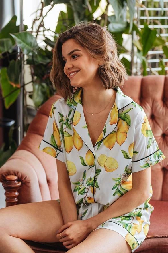 Averie Sleep Alegria Two-Piece Short Pajama Set (Available In 3 Sizes) Averie Sleep Alegria Two-Piece Short Pajama Set (Available In 3 Sizes)