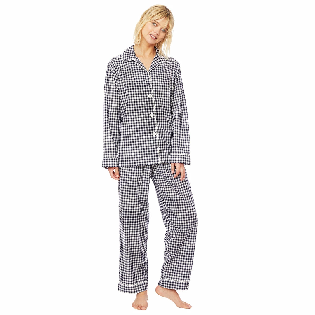 The Cat's Pajamas Gifts By Recipient Gingham Luxe Pima Pajama Set The Cat's Pajamas Gifts By Recipient Gingham Luxe Pima Pajama Set
