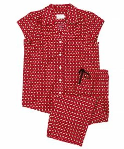The Cat's Pajamas Hadley Luxe Pima Capri Pajama Set Gifts By Recipient