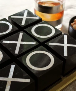 ART DECO TIC-TAC-TOE SET By L'Objet 3 ART DECO TIC-TAC-TOE SET By L'Objet