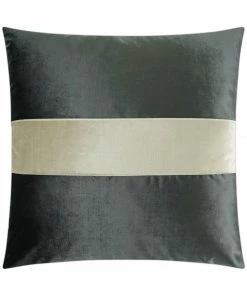 D.V. KAP Pillows DECORATIVE PILLOW - Iridescence Band / Graphite Host/Hostess