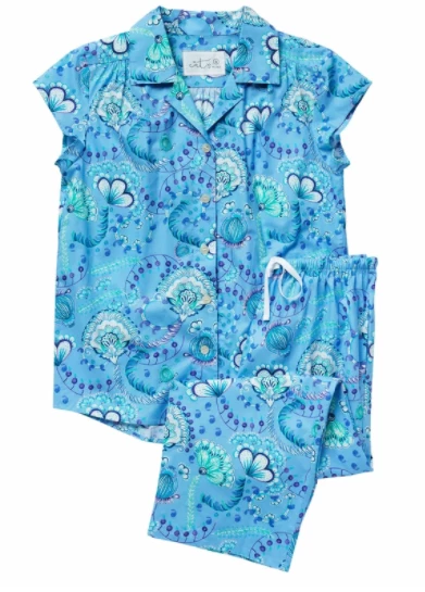 The Cat's Pajamas Stella Luxe Pima Capri Pajama Gifts By Recipient The Cat's Pajamas Stella Luxe Pima Capri Pajama Gifts By Recipient