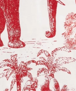 The Cat's Pajamas Gifts By Recipient Safari Toile Luxe Pima Cotton Pajama