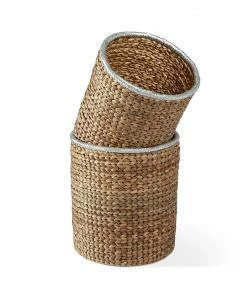 Interlude BASKET FAUX LEATHER (Available In Two Sizes)