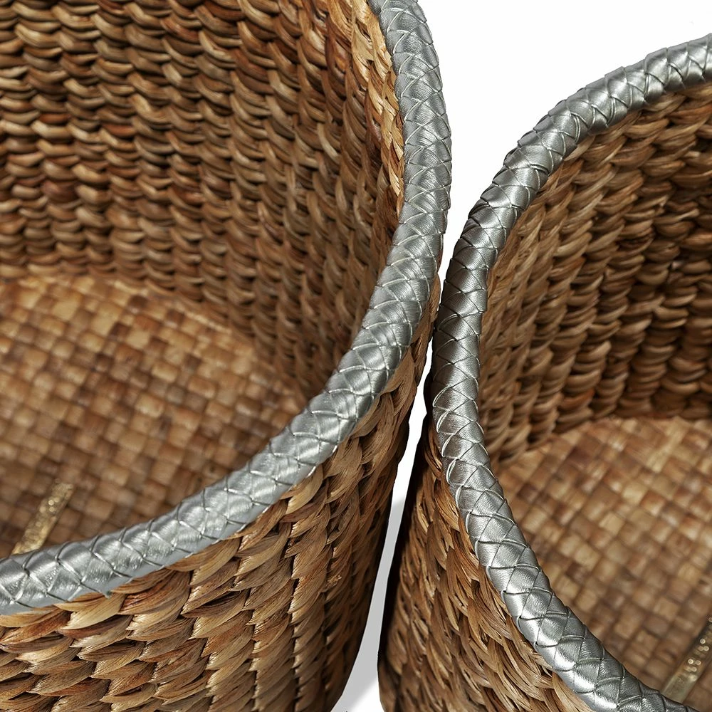 Interlude BASKET FAUX LEATHER (Available In Two Sizes) Interlude BASKET FAUX LEATHER (Available In Two Sizes)