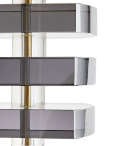 Arteriors TABLE LAMP SMOKE CRYSTAL