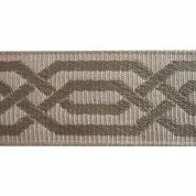 Gate House Furniture Gifts By Occasion Luggage Rack-Taupe Frame With Beige Chain Link Straps