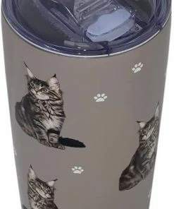 E&S IMPORTS INC VASO MAIN COON CAT SERENGETI ULTIMATE TUMBLER