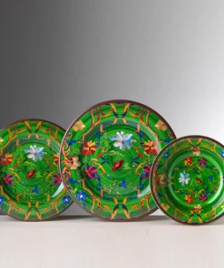 Pancale Green Melamine (Available In 3 Sizes) By Mario Luca Giusti