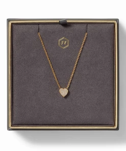 Gifts By Recipient Julie Vos Heart Pavé Demi Delicate Necklace 3 Gifts By Recipient Julie Vos Heart Pavé Demi Delicate Necklace