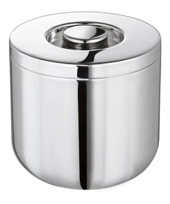 CHRISTOFLE STAINLESS STEEL INSULATED ICE BUCKET